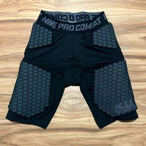 Nike Pro Combat padded compression shorts